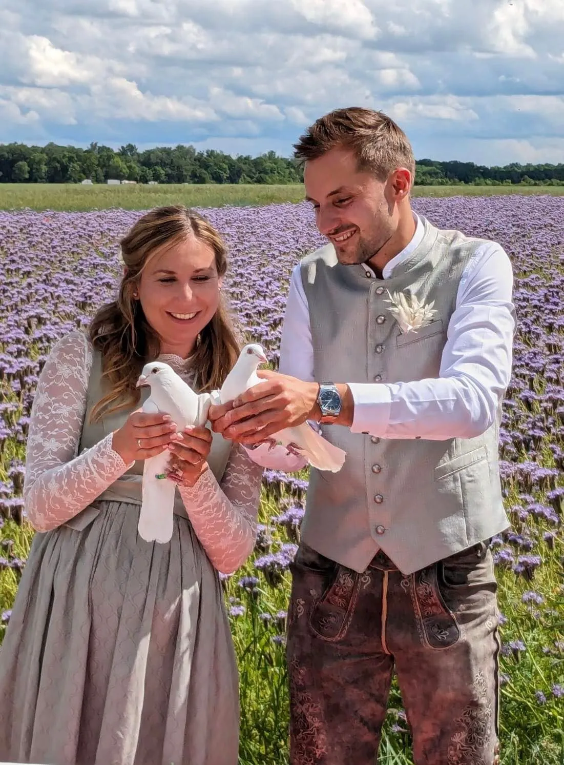 Hochzeitstauben